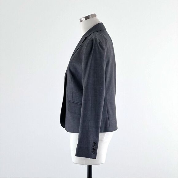 J. Crew heather grey Nouvelle jacket in Super 120s - Picture 3 of 9